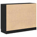 Bufet Stejar Negru 90,5 x 30 x 70 cm Lemn compozit - WALTI WALTI