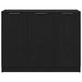 Bufet Stejar Negru 90,5 x 30 x 70 cm Lemn compozit - WALTI WALTI