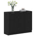Bufet Stejar Negru 90,5 x 30 x 70 cm Lemn compozit - WALTI WALTI