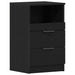 Dulap de noapte Stejar negru 40 x 35 x 65 cm Lemn compozit - WALTI WALTI