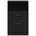 Dulap de noapte Stejar negru 40 x 35 x 65 cm Lemn compozit - WALTI WALTI