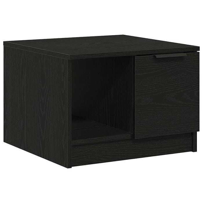 Masă de cafea Stejar negru 50 x 50 x 36 cm Lemn compozit - WALTI WALTI