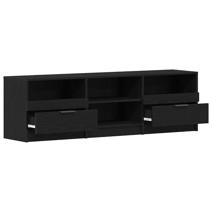 Cabinet TV cu sertar Negru 150 x 33.5 x 45 cm Lemn compozit - WALTI WALTI