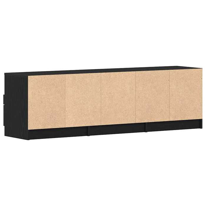 Cabinet TV cu sertar Negru 150 x 33.5 x 45 cm Lemn compozit - WALTI WALTI