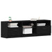 Cabinet TV cu sertar Negru 150 x 33.5 x 45 cm Lemn compozit - WALTI WALTI