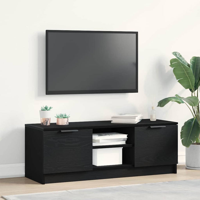 Cabinet TV Negru 102 x 35 x 36.5 cm Lemn compozit - WALTI WALTI