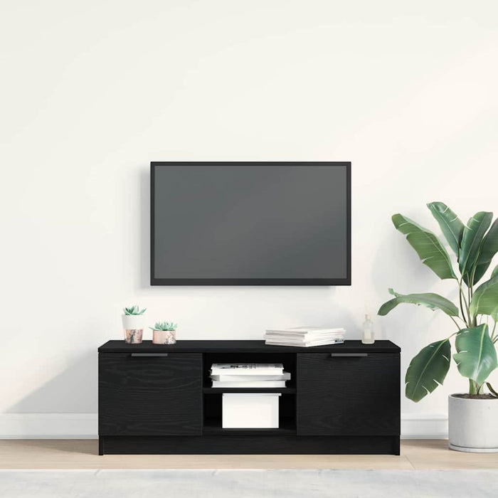 Cabinet TV Negru 102 x 35 x 36.5 cm Lemn compozit - WALTI WALTI