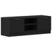 Cabinet TV Negru 102 x 35 x 36.5 cm Lemn compozit - WALTI WALTI
