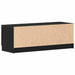 Cabinet TV Negru 102 x 35 x 36.5 cm Lemn compozit - WALTI WALTI