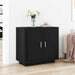 Bufet Negru 80 x 40 x 75 cm Lemn compozit - WALTI WALTI