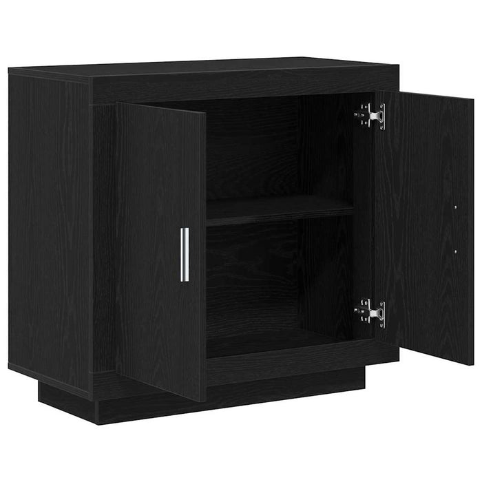 Bufet Negru 80 x 40 x 75 cm Lemn compozit - WALTI WALTI