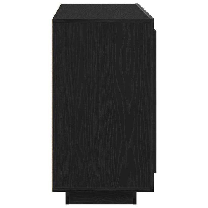 Bufet Negru 80 x 40 x 75 cm Lemn compozit - WALTI WALTI