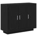 Bufet Negru 92 x 35 x 75 cm Lemn compozit - WALTI WALTI