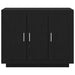 Bufet Negru 92 x 35 x 75 cm Lemn compozit - WALTI WALTI