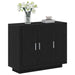 Bufet Negru 92 x 35 x 75 cm Lemn compozit - WALTI WALTI