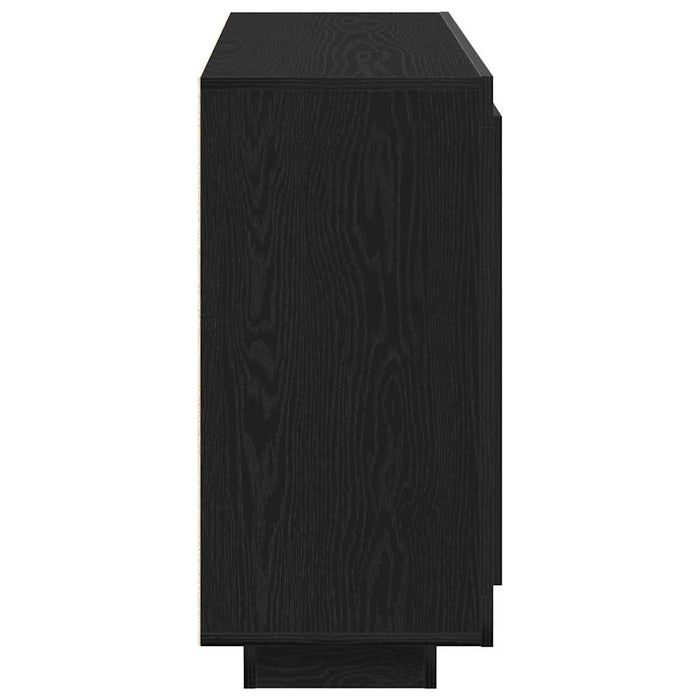 Bufet Negru 92 x 35 x 75 cm Lemn compozit - WALTI WALTI