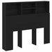Tablă de pat cu sertar cu raft Stejar Negru 120 x 19 x 103.5 cm - WALTI WALTI