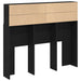Tablă de pat cu sertar cu raft Stejar Negru 120 x 19 x 103.5 cm - WALTI WALTI
