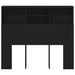 Tablă de pat cu sertar cu raft Stejar Negru 120 x 19 x 103.5 cm - WALTI WALTI