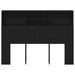 Tablă de pat cu sertar cu raft Stejar Negru 140 x 19 x 103,5 cm - WALTI WALTI