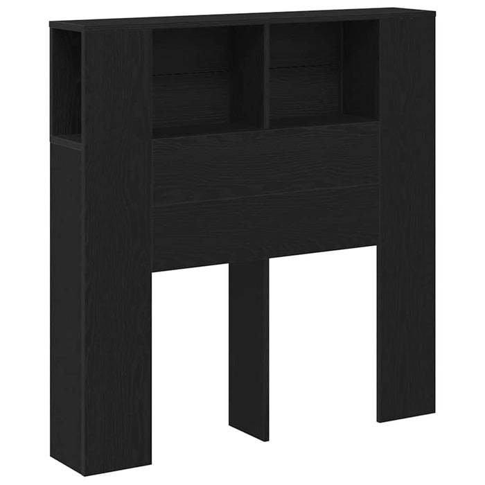 Tablă de pat cu sertar Stejar negru 100 x 19 x 104.5 cm - WALTI WALTI