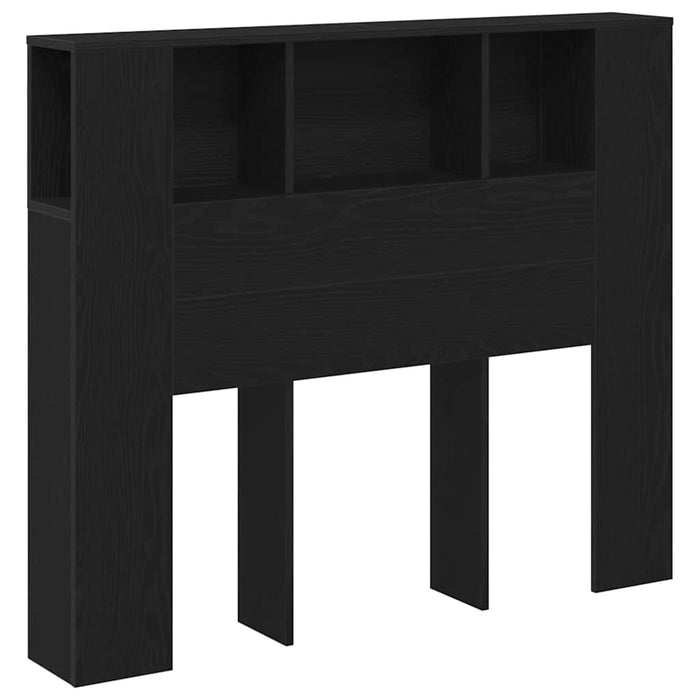 Tablă de pat cu sertar Stejar negru 120 x 19 x 104,5 cm - WALTI WALTI