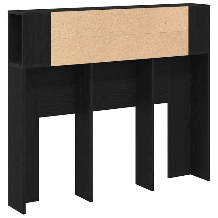 Tablă de pat cu sertar Stejar negru 120 x 19 x 104,5 cm - WALTI WALTI