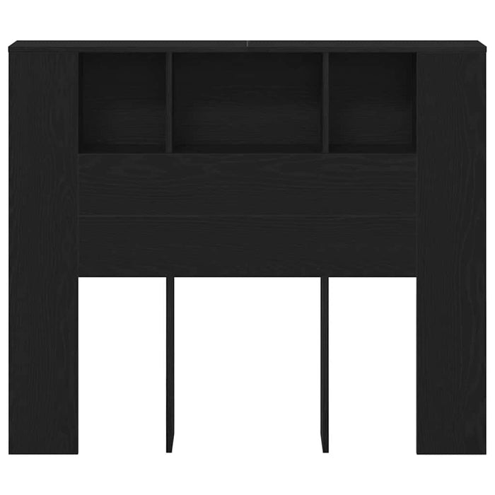 Tablă de pat cu sertar Stejar negru 120 x 19 x 104,5 cm - WALTI WALTI