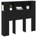 Tablă de pat cu sertar Stejar negru 120 x 19 x 104,5 cm - WALTI WALTI