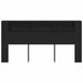 Tablă de pat cu sertar Stejar negru 200 x 18,5 x 104,5 cm - WALTI WALTI