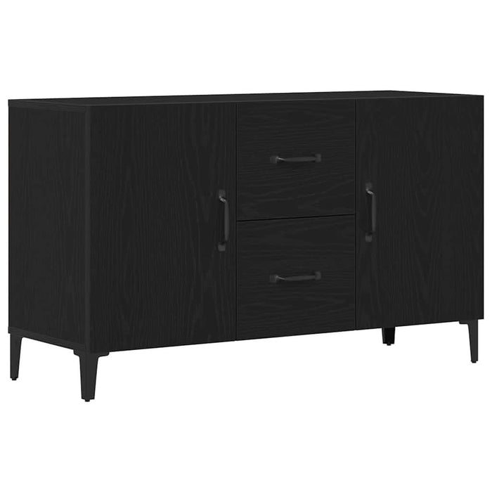 Bufet cu sertar Negru 100 x 36 x 60 cm Lemn compozit - WALTI WALTI