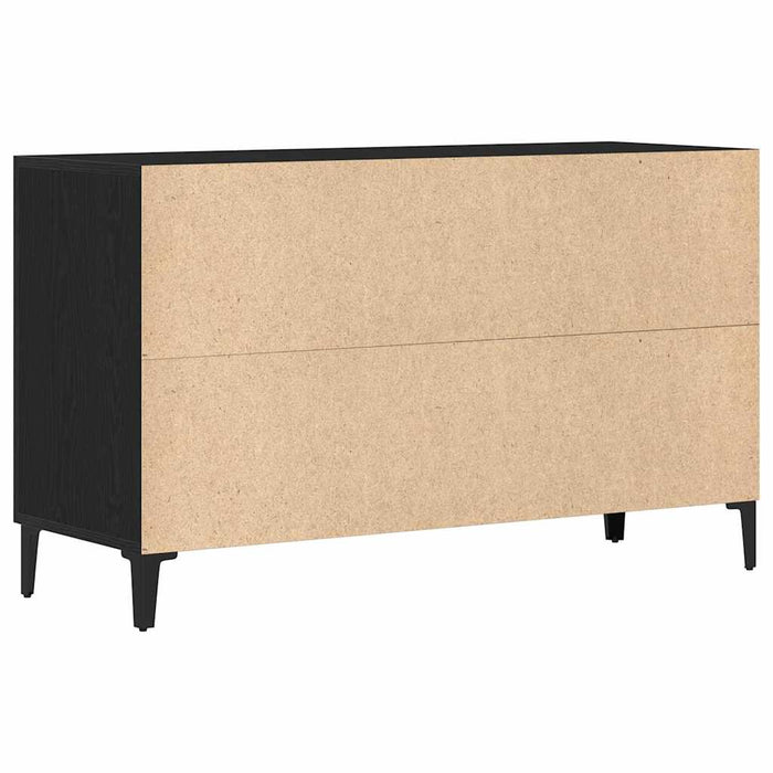 Bufet cu sertar Negru 100 x 36 x 60 cm Lemn compozit - WALTI WALTI