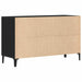 Bufet cu sertar Negru 100 x 36 x 60 cm Lemn compozit - WALTI WALTI