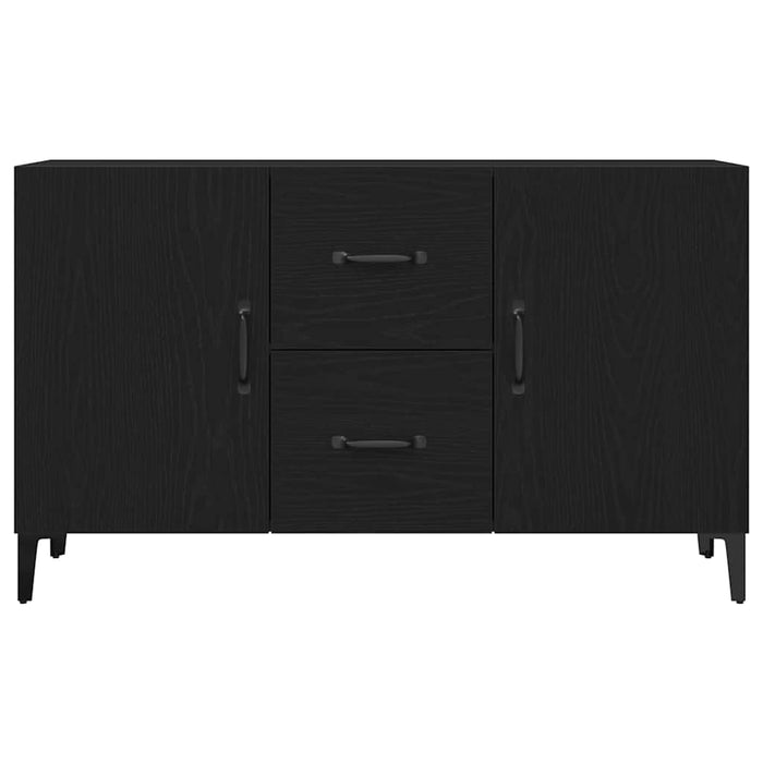 Bufet cu sertar Negru 100 x 36 x 60 cm Lemn compozit - WALTI WALTI
