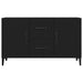 Bufet cu sertar Negru 100 x 36 x 60 cm Lemn compozit - WALTI WALTI