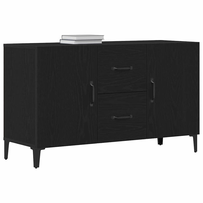 Bufet cu sertar Negru 100 x 36 x 60 cm Lemn compozit - WALTI WALTI