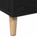 Bufet cu sertar Negru 70 x 31 x 115 cm Lemn compozit - WALTI WALTI