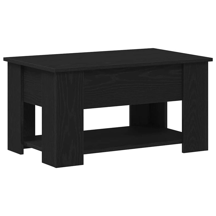 Masă de cafea Stejar Negru 79 x 49 x 41 cm Lemn compozit - WALTI WALTI