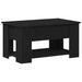 Masă de cafea Stejar Negru 79 x 49 x 41 cm Lemn compozit - WALTI WALTI
