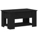Masă de cafea Stejar Negru 79 x 49 x 41 cm Lemn compozit - WALTI WALTI