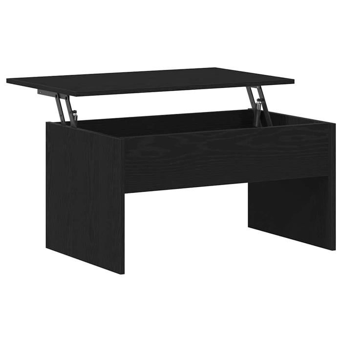 Masă de cafea Stejar Negru 80 x 50,5 x 41,5 cm Lemn compozit - WALTI WALTI