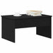 Masă de cafea Stejar Negru 80 x 50,5 x 41,5 cm Lemn compozit - WALTI WALTI