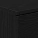 Dulap de noapte Stejar negru 40 x 65 x 65 cm Lemn compozit - WALTI WALTI