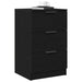 Dulap de noapte Stejar negru 40 x 65 x 65 cm Lemn compozit - WALTI WALTI