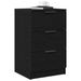 Dulap de noapte cu sertar 2 pcs Stejar negru 40 x 65 x 65 cm - WALTI WALTI