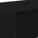 Masă de consolă Stejar negru 90 x 36 x 75 cm Lemn compozit - WALTI WALTI