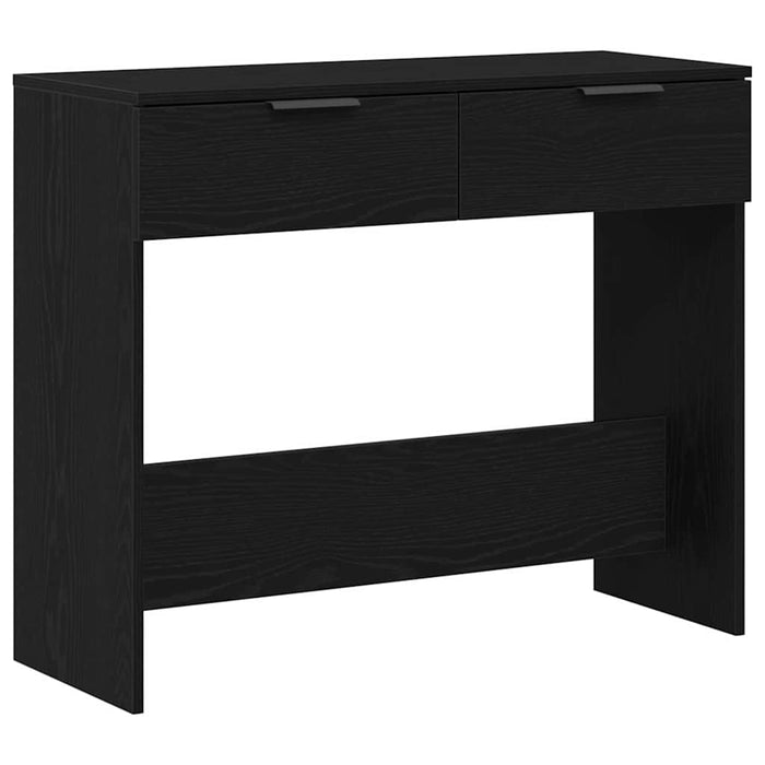 Masă de consolă Stejar negru 90 x 36 x 75 cm Lemn compozit - WALTI WALTI