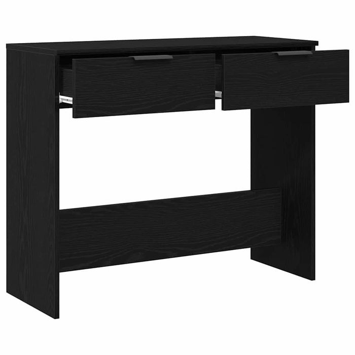 Masă de consolă Stejar negru 90 x 36 x 75 cm Lemn compozit - WALTI WALTI