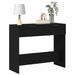 Masă de consolă Stejar negru 90 x 36 x 75 cm Lemn compozit - WALTI WALTI