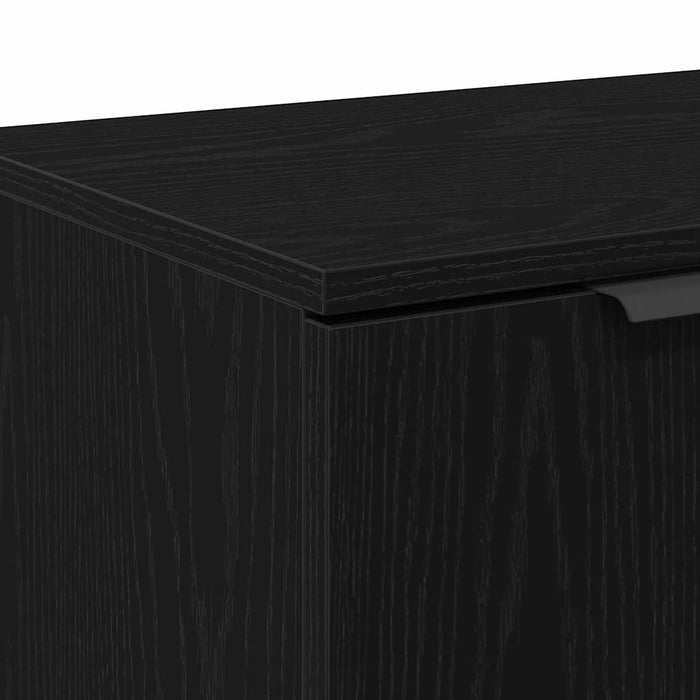 Cabinet TV Stejar negru 102 x 35 x 36.5 cm Lemn compozit - WALTI WALTI